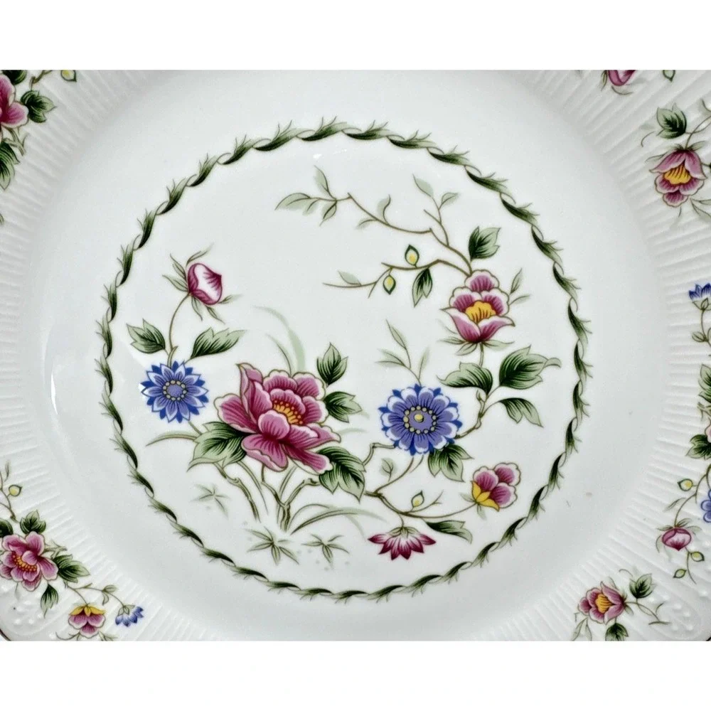 Andrea By Sadek Cake Plate Spring‎ Night Made in Japan 10.5